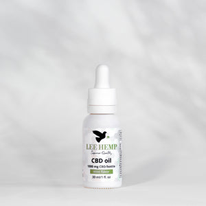 Full Spectrum CBD Oil - Mint Cream Flavor